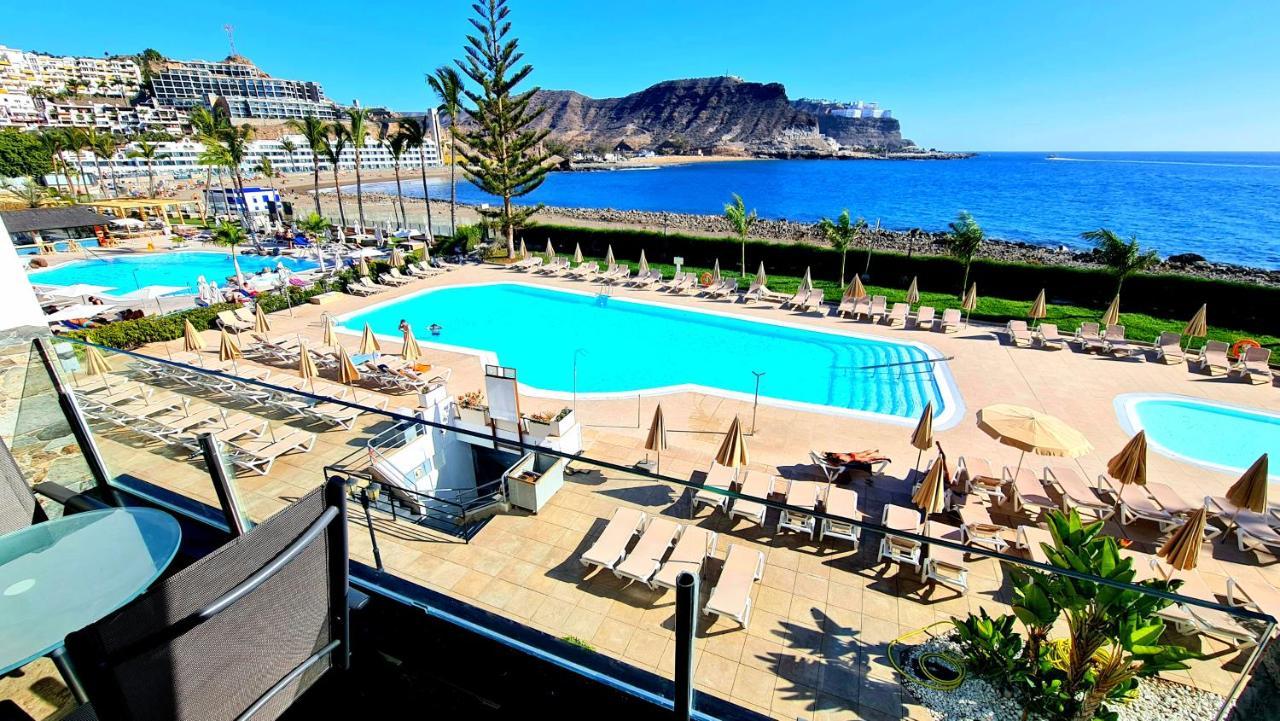 Oceanfront Deluxe-45M,Heated Pools,2Aircondition, 2Tv-65",Dishwasher,600Mb,Lift,Amadores View ! Playa Del Cura  Exteriér fotografie