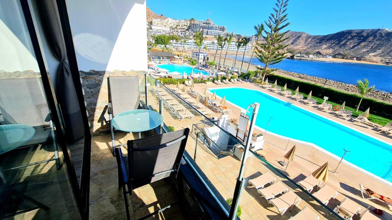 Oceanfront Deluxe-45M,Heated Pools,2Aircondition, 2Tv-65",Dishwasher,600Mb,Lift,Amadores View ! Playa Del Cura  Exteriér fotografie