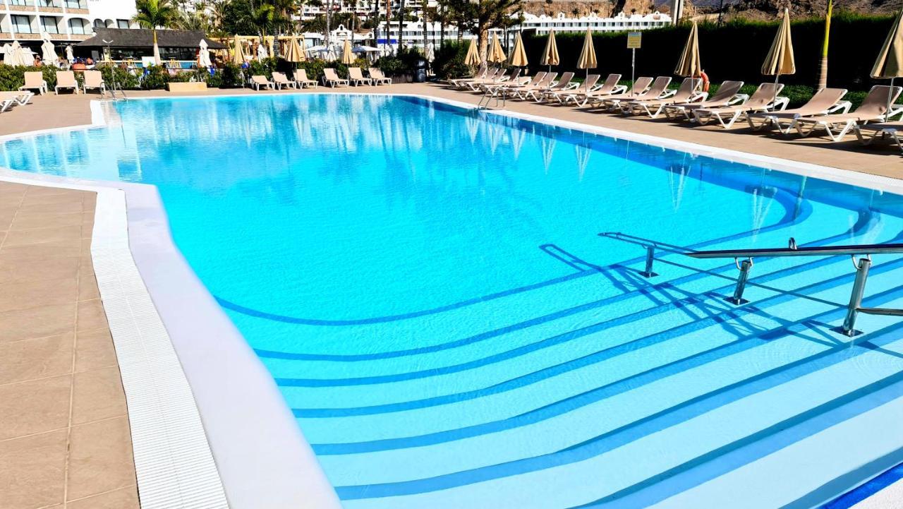 Oceanfront Deluxe-45M,Heated Pools,2Aircondition, 2Tv-65",Dishwasher,600Mb,Lift,Amadores View ! Playa Del Cura  Exteriér fotografie
